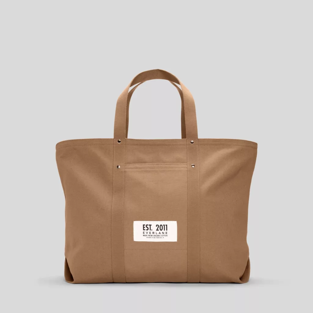 The Organic Canvas Weekender Cappuccino