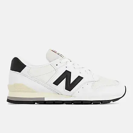 New balance made in usa 996 white with black
