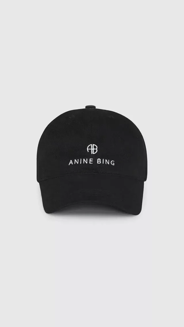 Anine bing jeremy baseball cap black