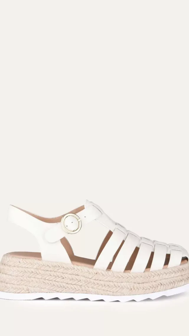 Jo mercer alessia casual flats off white leather